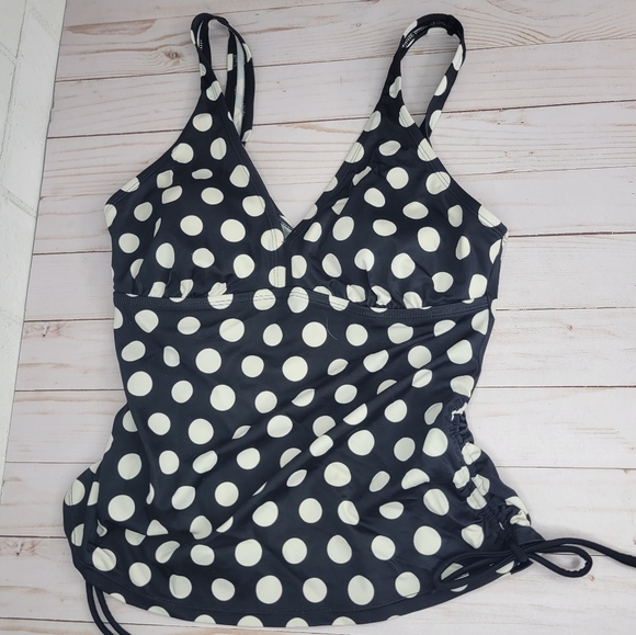 Jantzen Other - Jantzen Black White Polka Dots Tankini